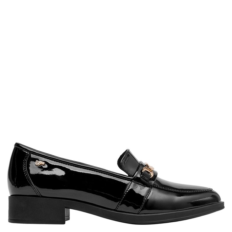 Zapato Casual Mujer Cuero Negro