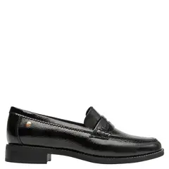 POLLINI - Zapato Casual Mujer Cuero Negro