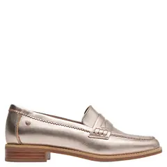 POLLINI - Zapato Casual Mujer Cuero Amarillo