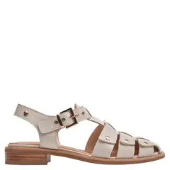 POLLINI - Sandalia Mujer Cuero Beige