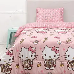 SANRIO - Plumón 1.5 Plazas Hello Kitty Margar