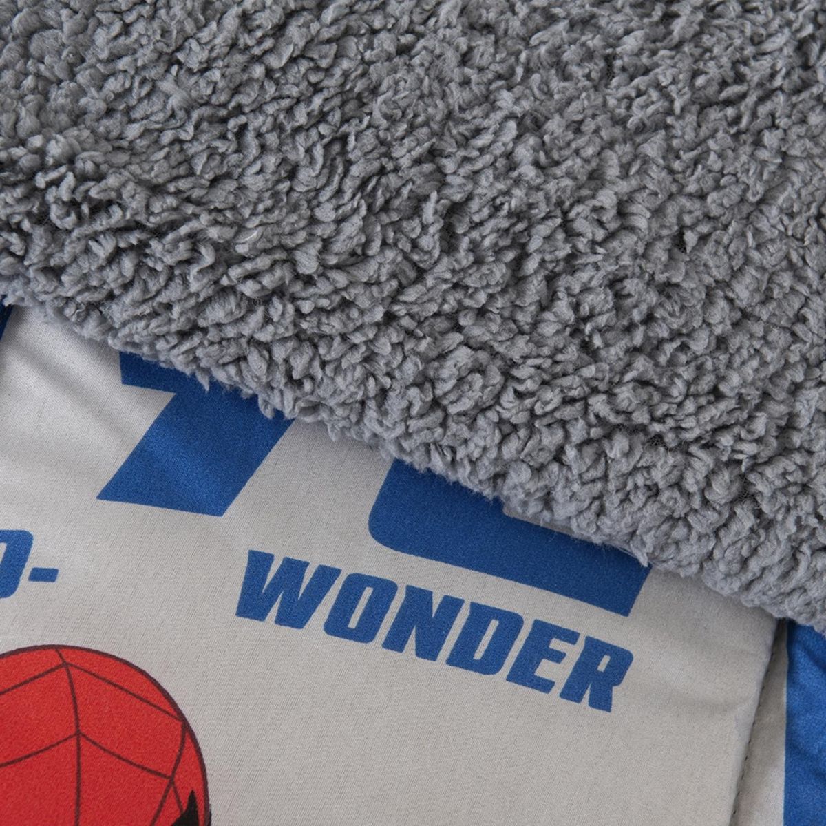 MARVEL - Plumón Sherpa 1.5 Plazas Spiderman Marvel