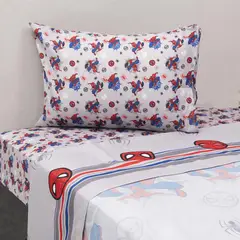 MARVEL - Juego De Sábanas Infantiles 1.5 Plazas Spiderman New York