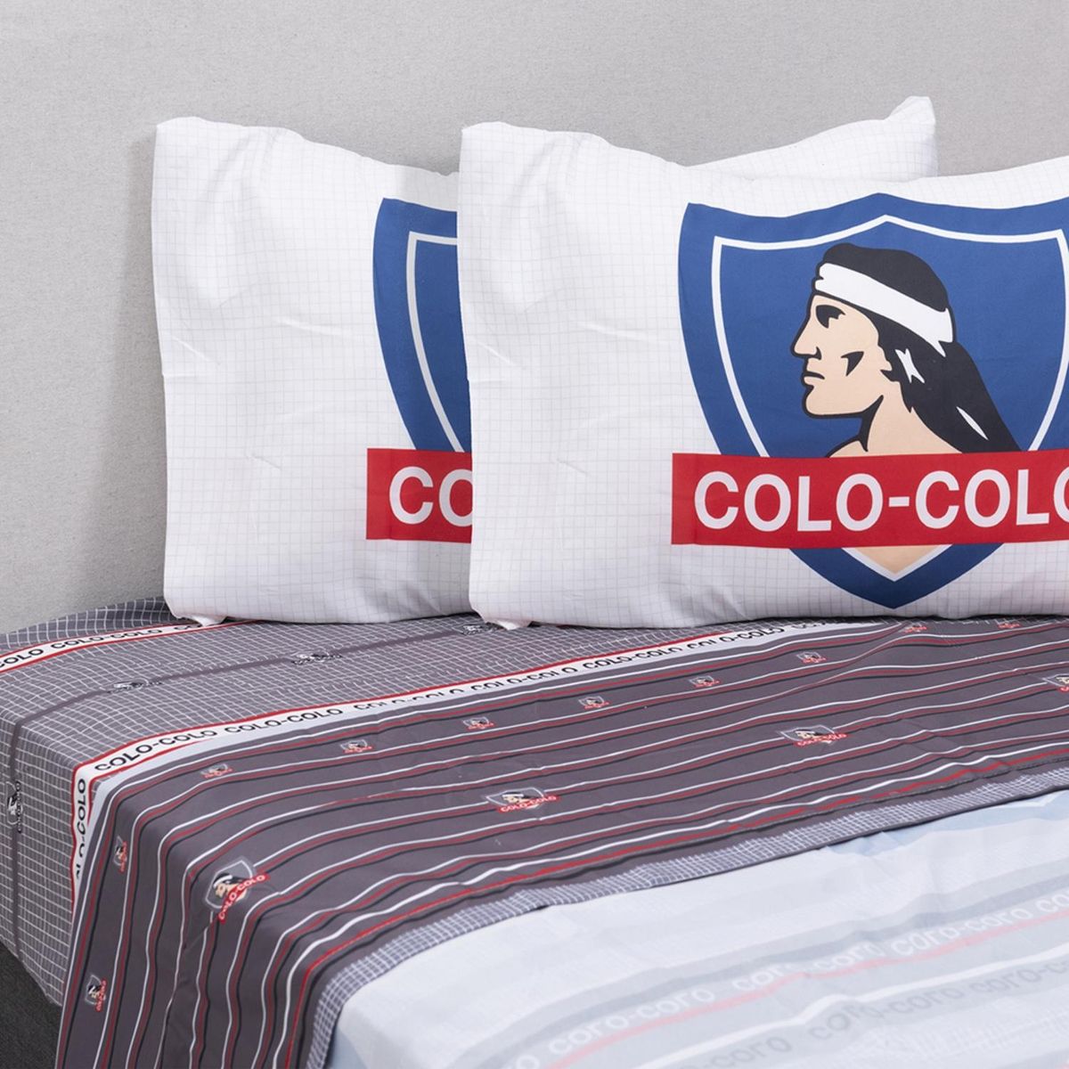 COLO COLO - Juego De Sábanas Infantiles 2 Plazas Vencedor Colo Colo