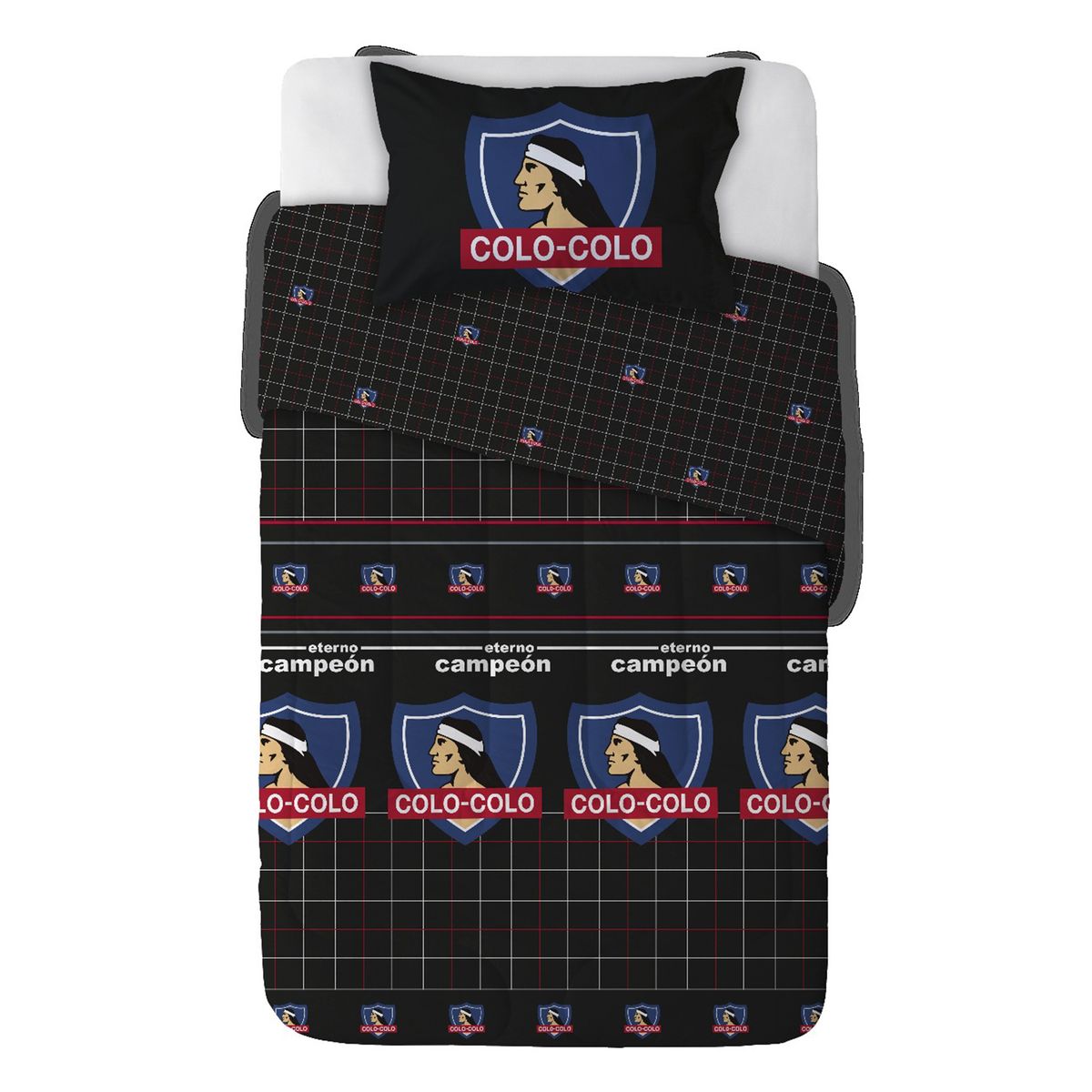 COLO COLO - Plumón 1.5 Plazas Escoses Colo-Colo