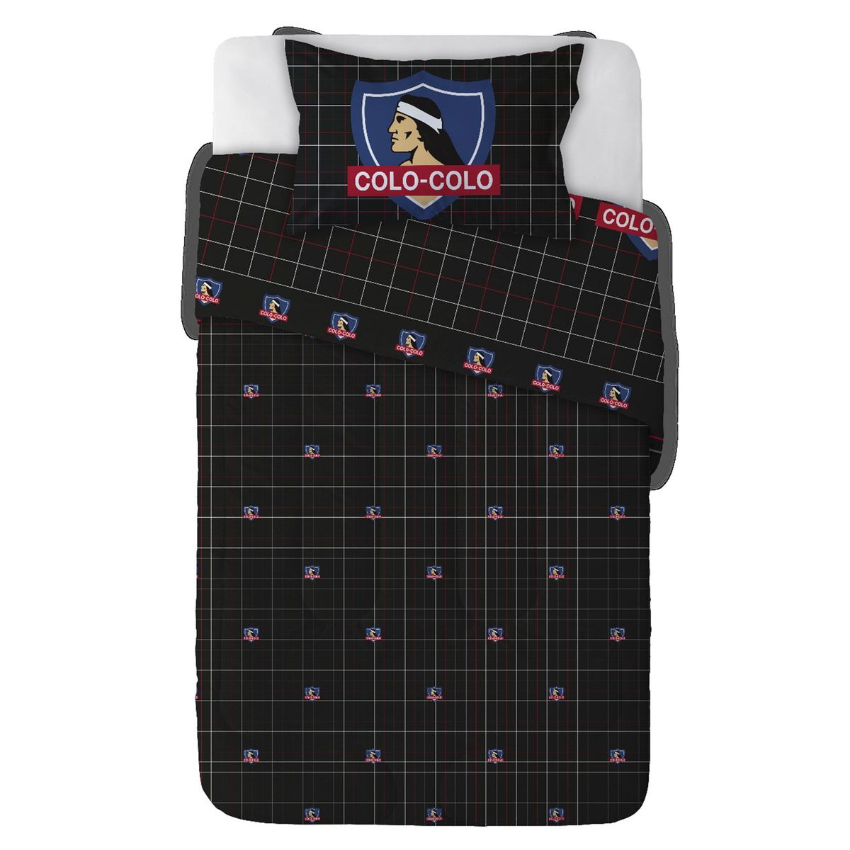 COLO COLO - Plumón 1.5 Plazas Escoses Colo-Colo