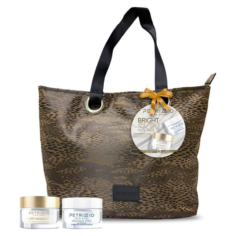 Set Bright Skin Antimanchas Cremas + Cartera