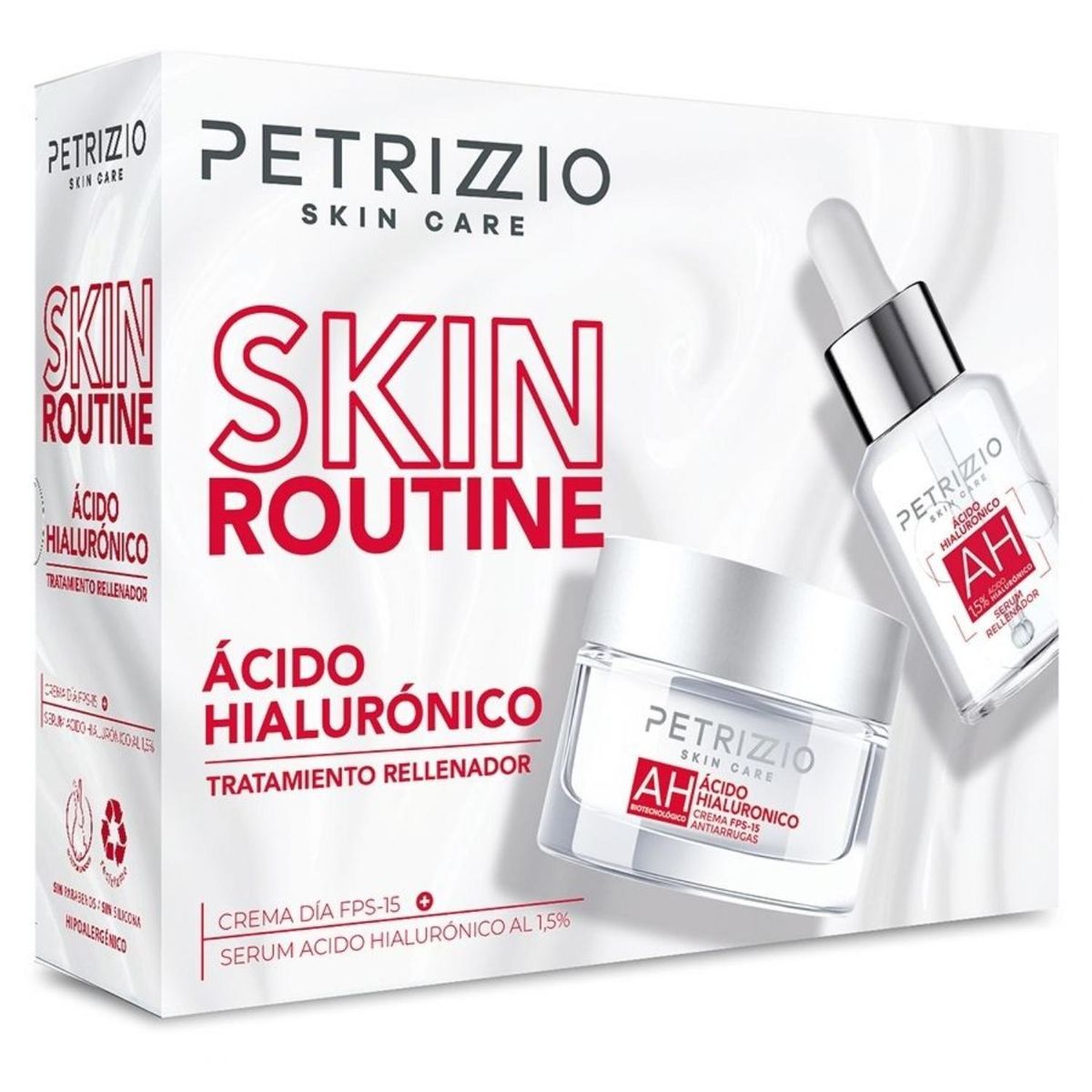 PETRIZZIO - Set Skin Routine Ácido Hialurónico Crema + Sérum  Petrizzio