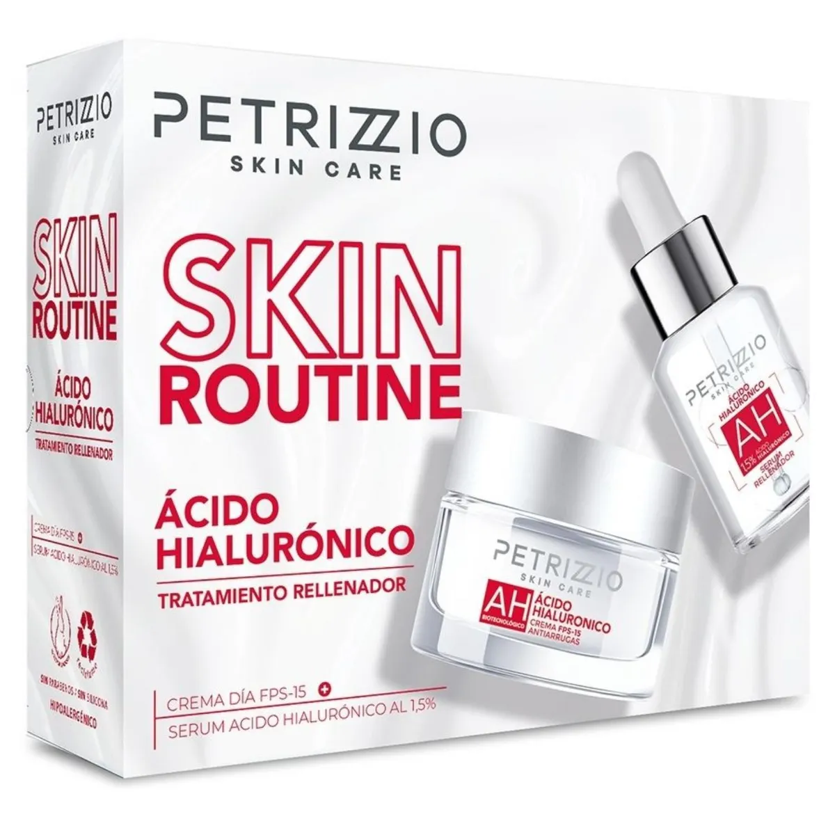 PETRIZZIO - Set Skin Routine Ácido Hialurónico Crema + Sérum  Petrizzio
