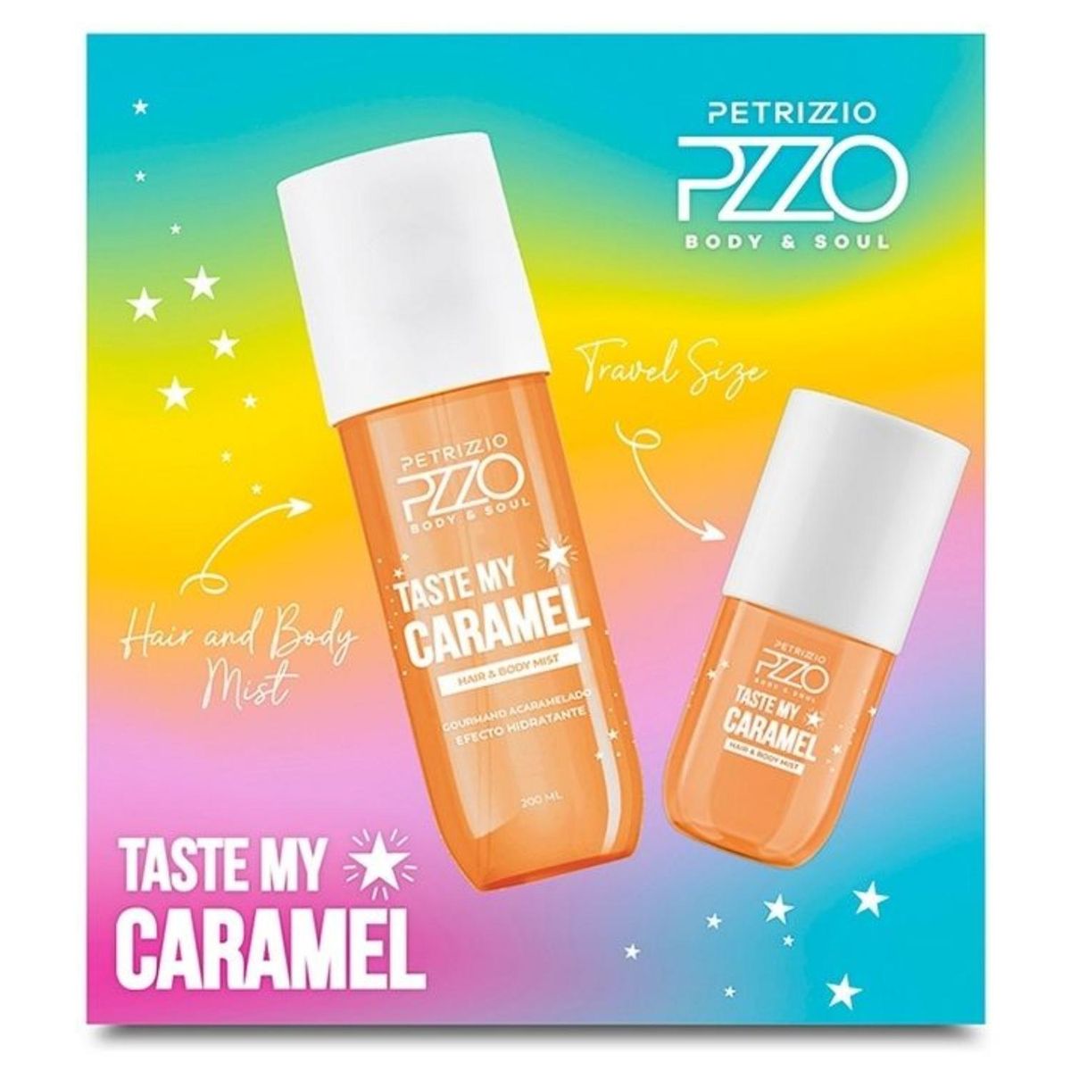 PETRIZZIO - Set Body Mist Caramel + Miniatura Petrizzio