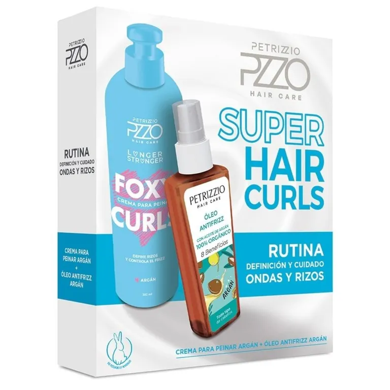 Set Super Hair Curl Crema de Peinar + Óleo