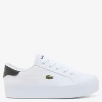Zapatilla Urbana Mujer Cuero Blanco
