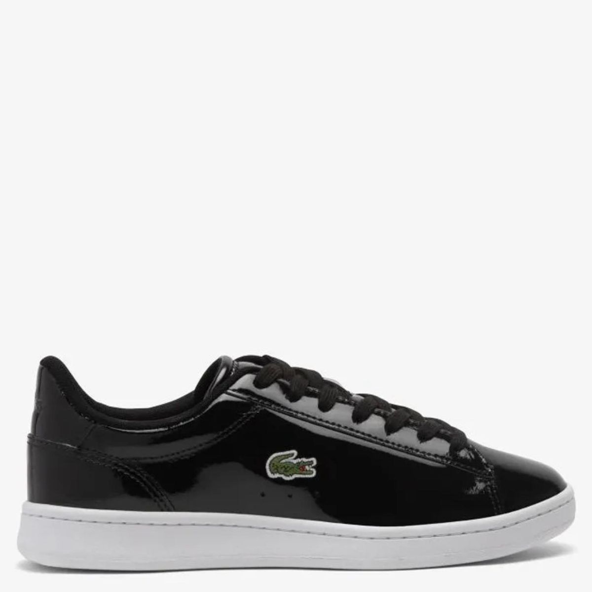 LACOSTE - Zapatilla Urbana Mujer Cuero Negro Lacoste