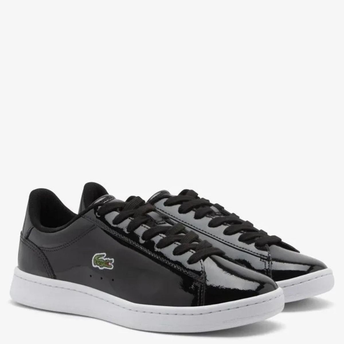 LACOSTE - Zapatilla Urbana Mujer Cuero Negro Lacoste