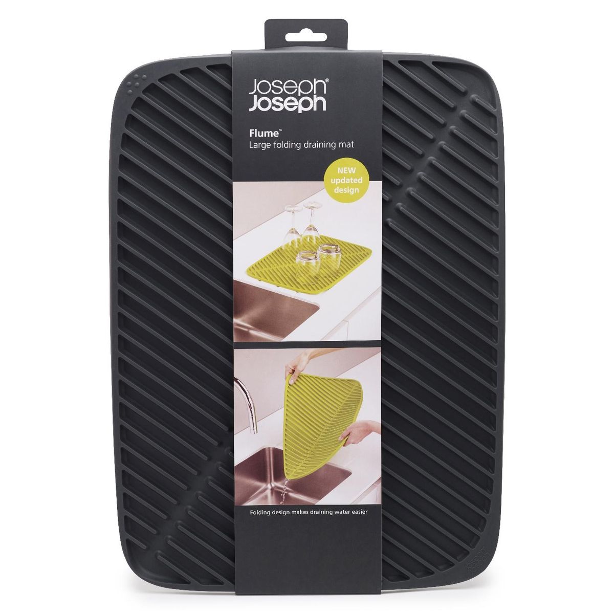 JOSEPH JOSEPH - Escurridor Secaplatos Flume Gris Joseph Joseph