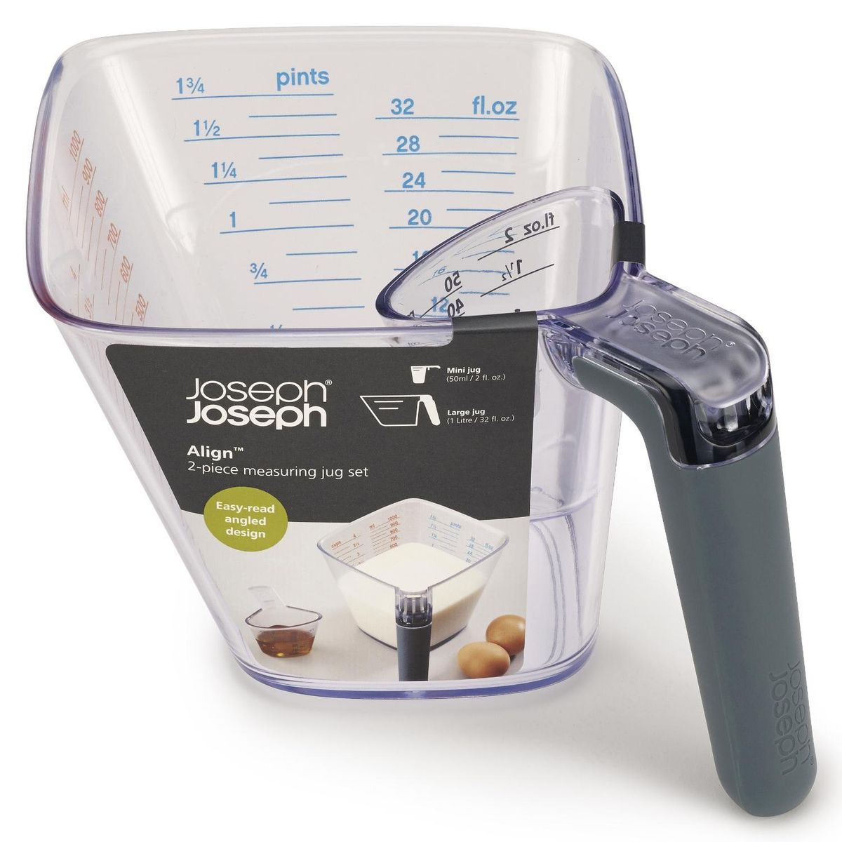 JOSEPH JOSEPH - Set 2 Vasos Medidor Joseph Joseph