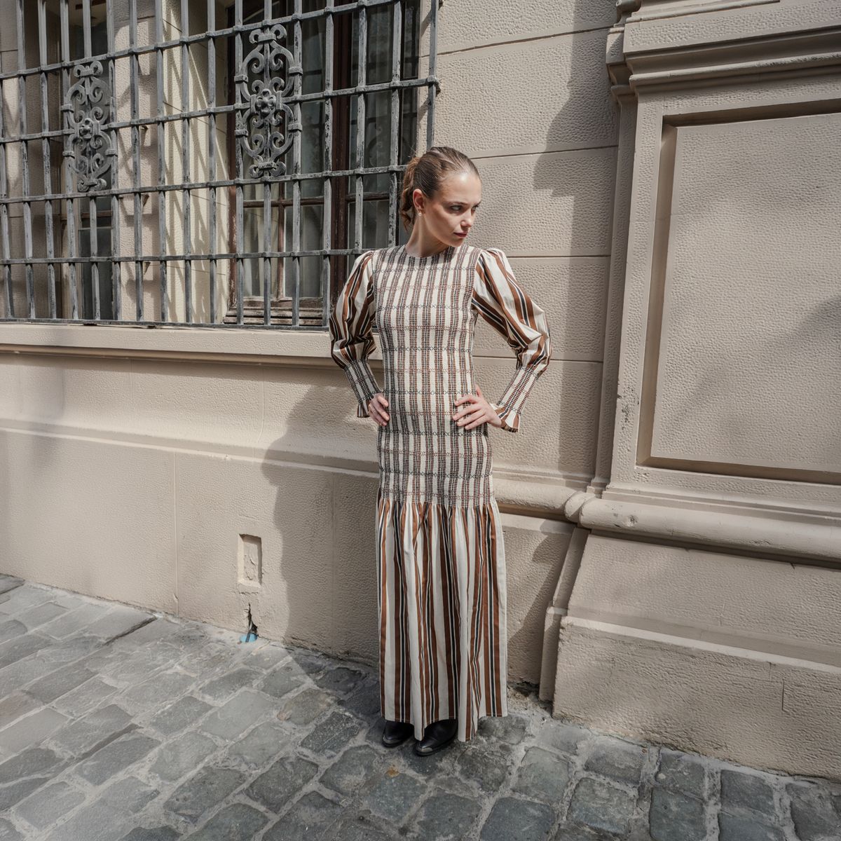 ROSSAMOLA - Vestido Santander 100% Algodón Mujer Rossamola