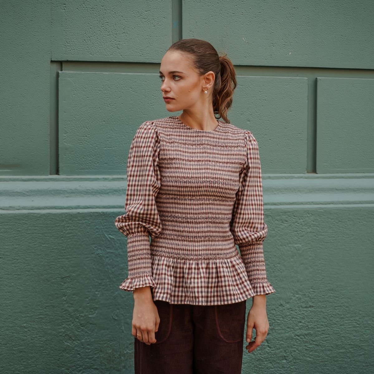 ROSSAMOLA - Blusa Comillas 100% Algodón Mujer Rossamola