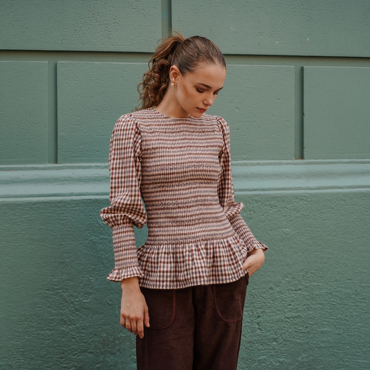ROSSAMOLA - Blusa Comillas 100% Algodón Mujer Rossamola