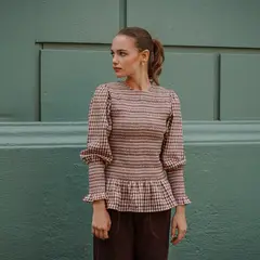 ROSSAMOLA - Blusa Algodón Mujer