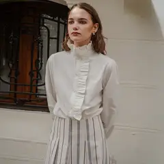 ROSSAMOLA - Blusa Algodón Mujer