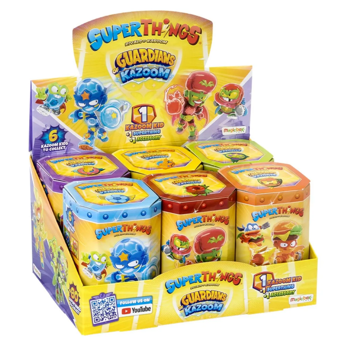 SUPERTHINGS Display Kazoom Kids Guardians Of Kazoom Superthings ...