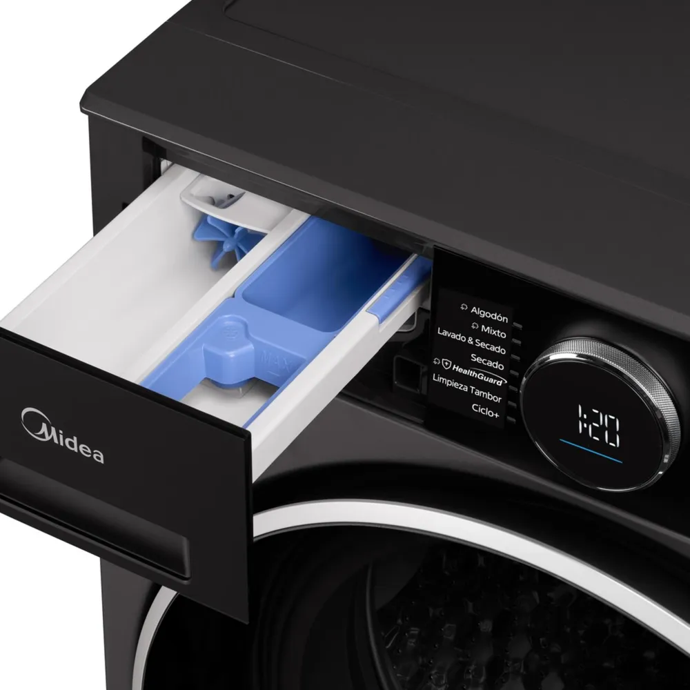 Midea MF210D160WB/T Perfect Fit 16/11 kg Titanium, foto 6