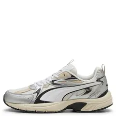 PUMA - Milenio Tech Zapatilla Urbana Mujer Gris