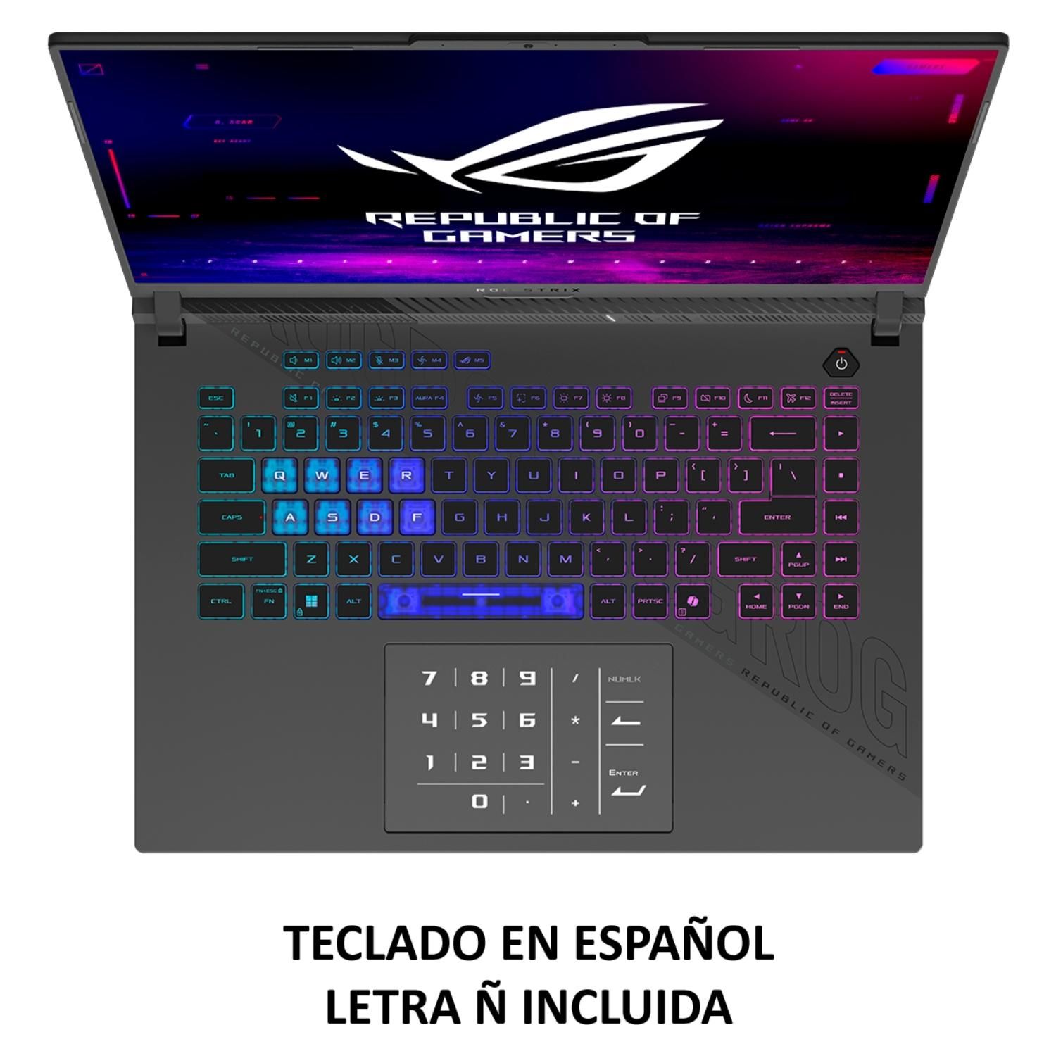 ASUS Notebook Gamer ROG Strix G16 G614 Ryzen 9 RTX 5060 32GB RAM
