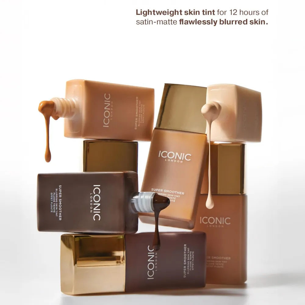 ICONIC London Super Smoother Blurring Skin Tint Warm Light, foto 4
