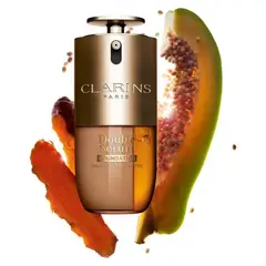CLARINS - DOUBLE SERUM FOUNDATION M5N - 2 en 1 Base Híbrida de Maquillaje y Tratamiento. 30 ML