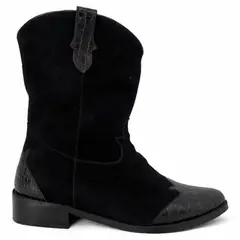 ALBA Y ADELA - Bota Mujer Negro