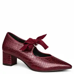 ALBA Y ADELA - Mocasin Mujer Burgundy