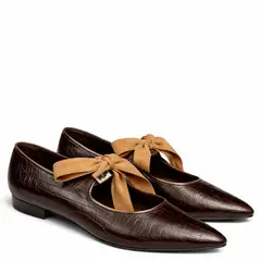 ALBA Y ADELA - Mocasin Mujer Café