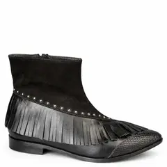 ALBA Y ADELA - Botin Mujer Negro