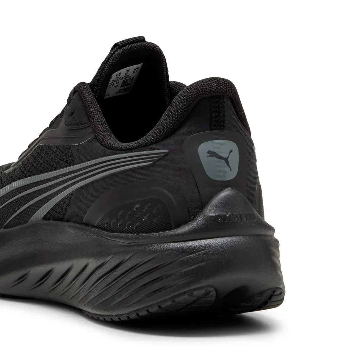 PUMA - Pounce Lite Zapatilla Running Hombre Negro Puma