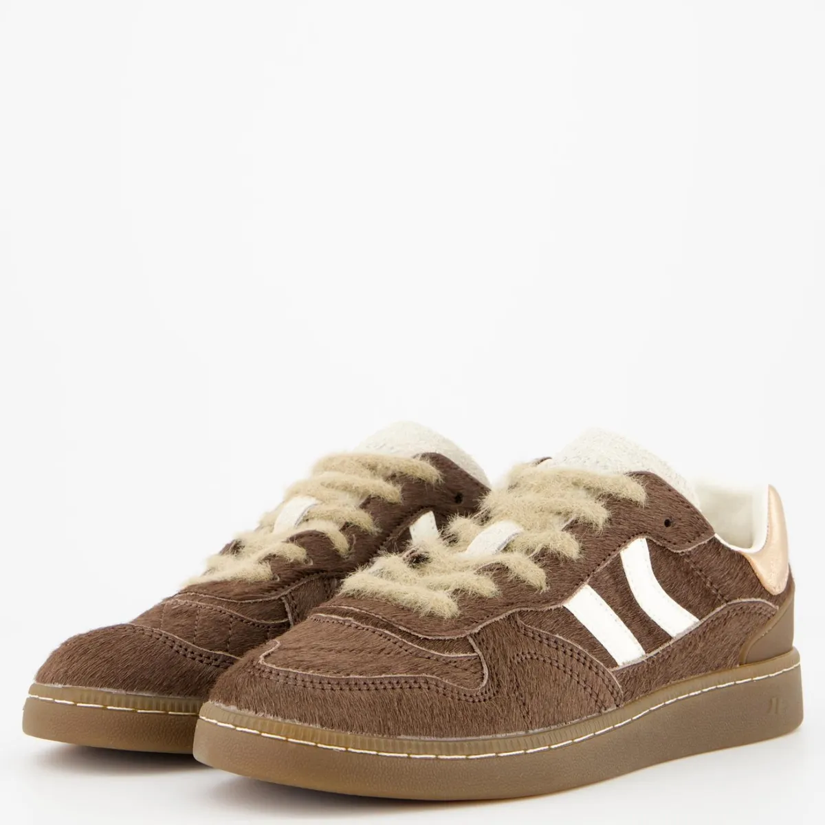 COOLWAY - Zapatilla Urbana Mujer Cuero Café Coolway