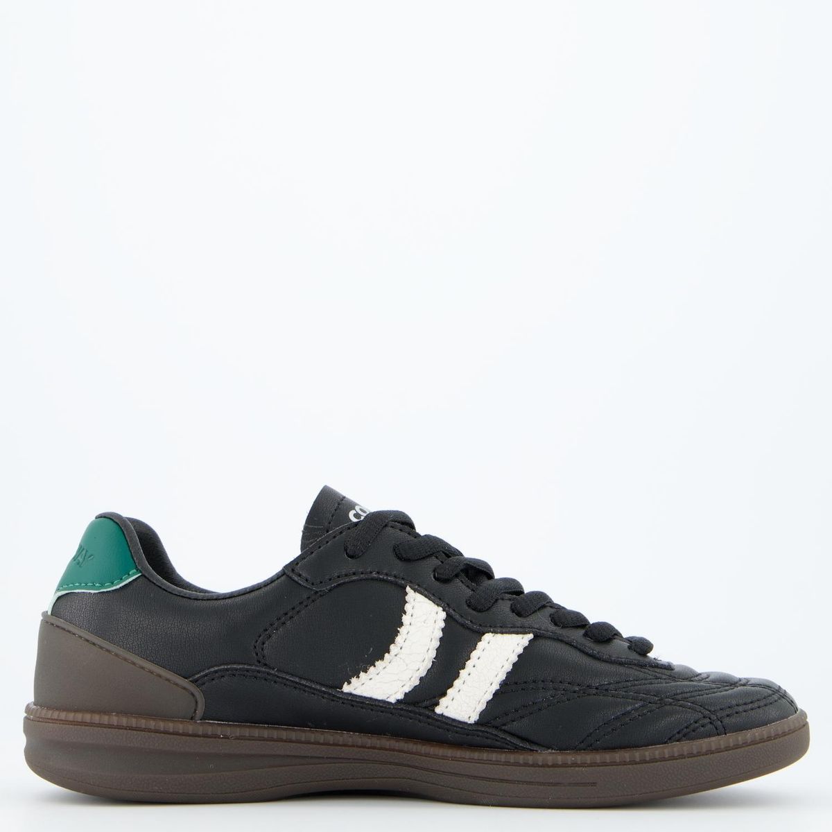 COOLWAY - Becks Zapatilla Urbana Hombre Cuero Negro Coolway