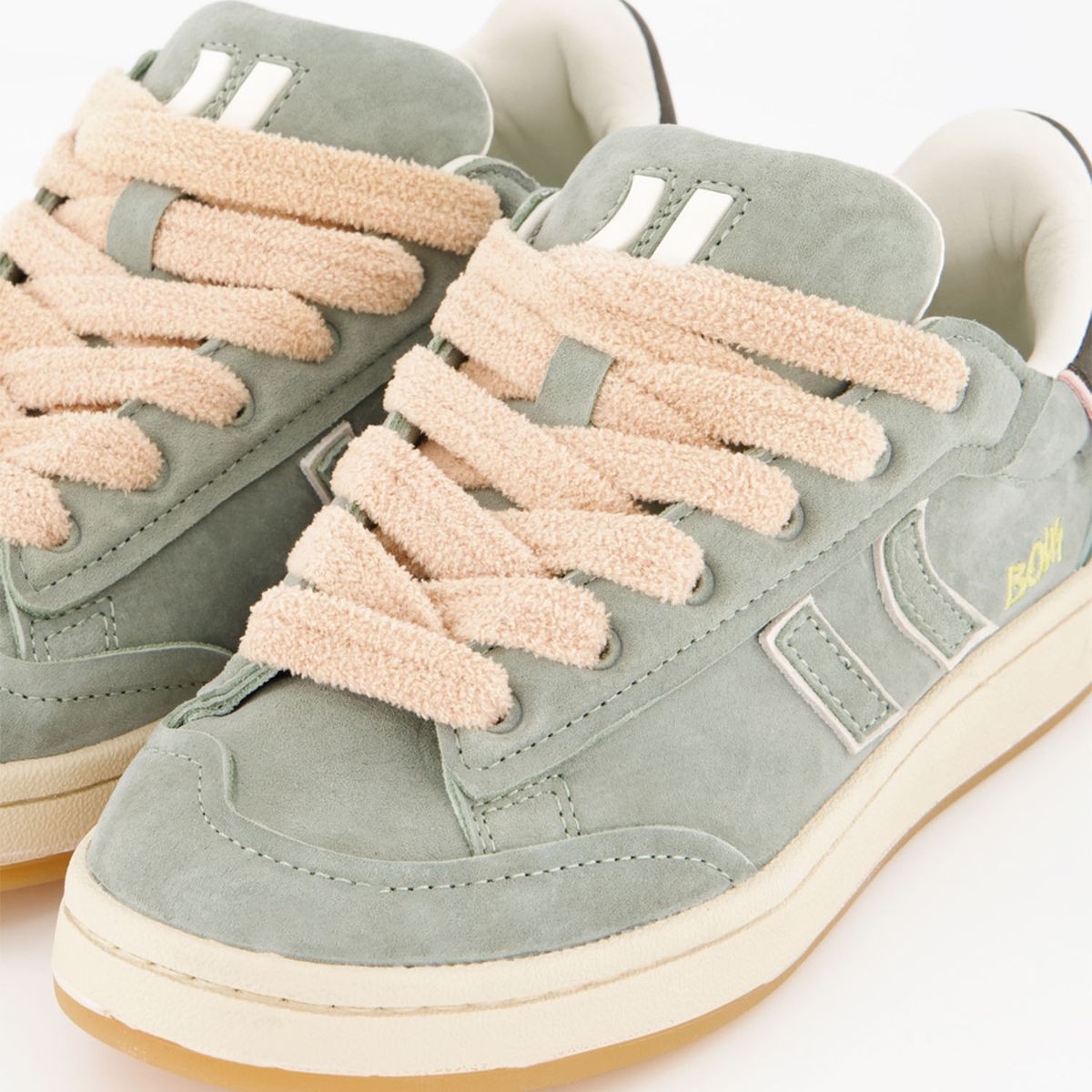 COOLWAY - Zapatilla Urbana Mujer Cuero Verde Coolway