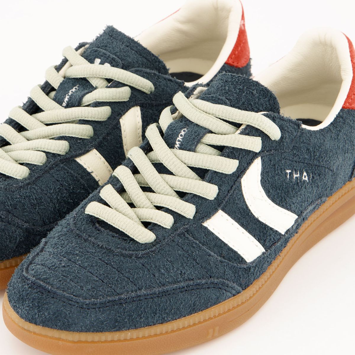 COOLWAY - Thai Zapatilla Urbana Hombre Cuero Azul Coolway