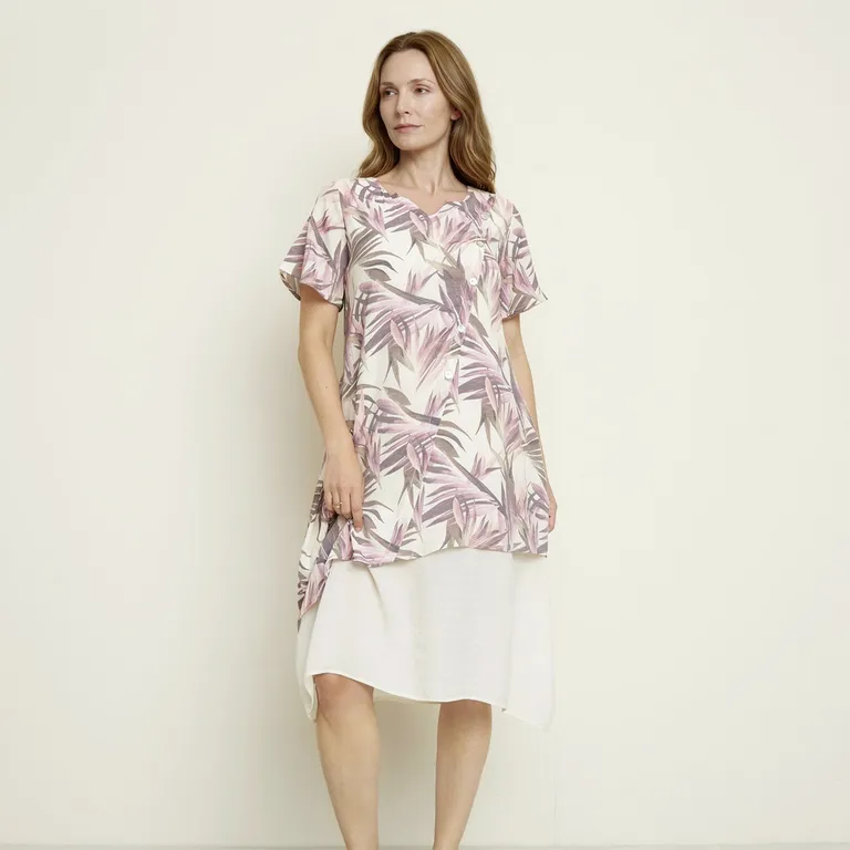 Vestido Lino Mujer S.cocci