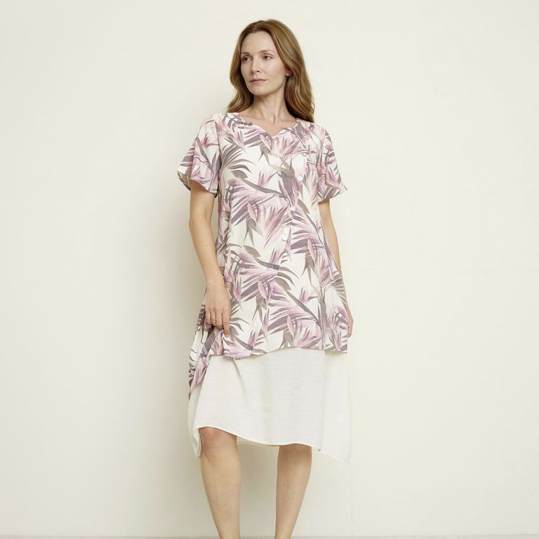Vestido Lino Mujer S.cocci