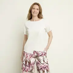 S COCCI - Blusa Lino Manga Corta Mujer S.cocci