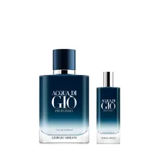 GIORGIO ARMANI - Set Perfume Hombre Acqua di Giò Profondo Eau de Parfum 100 ml + 15 ml