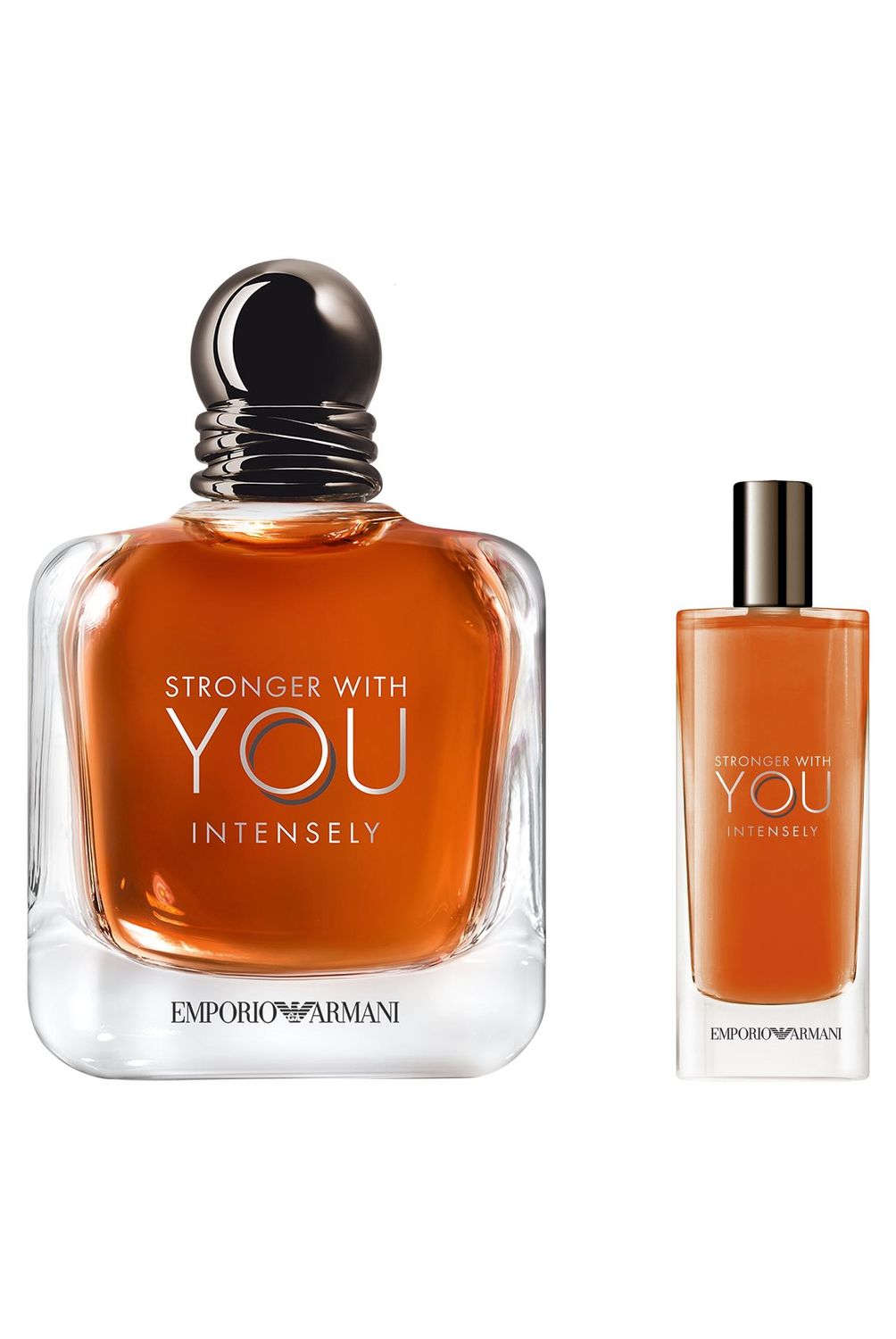 GIORGIO ARMANI Set Perfume Hombre Stronger With You Intensely EDP