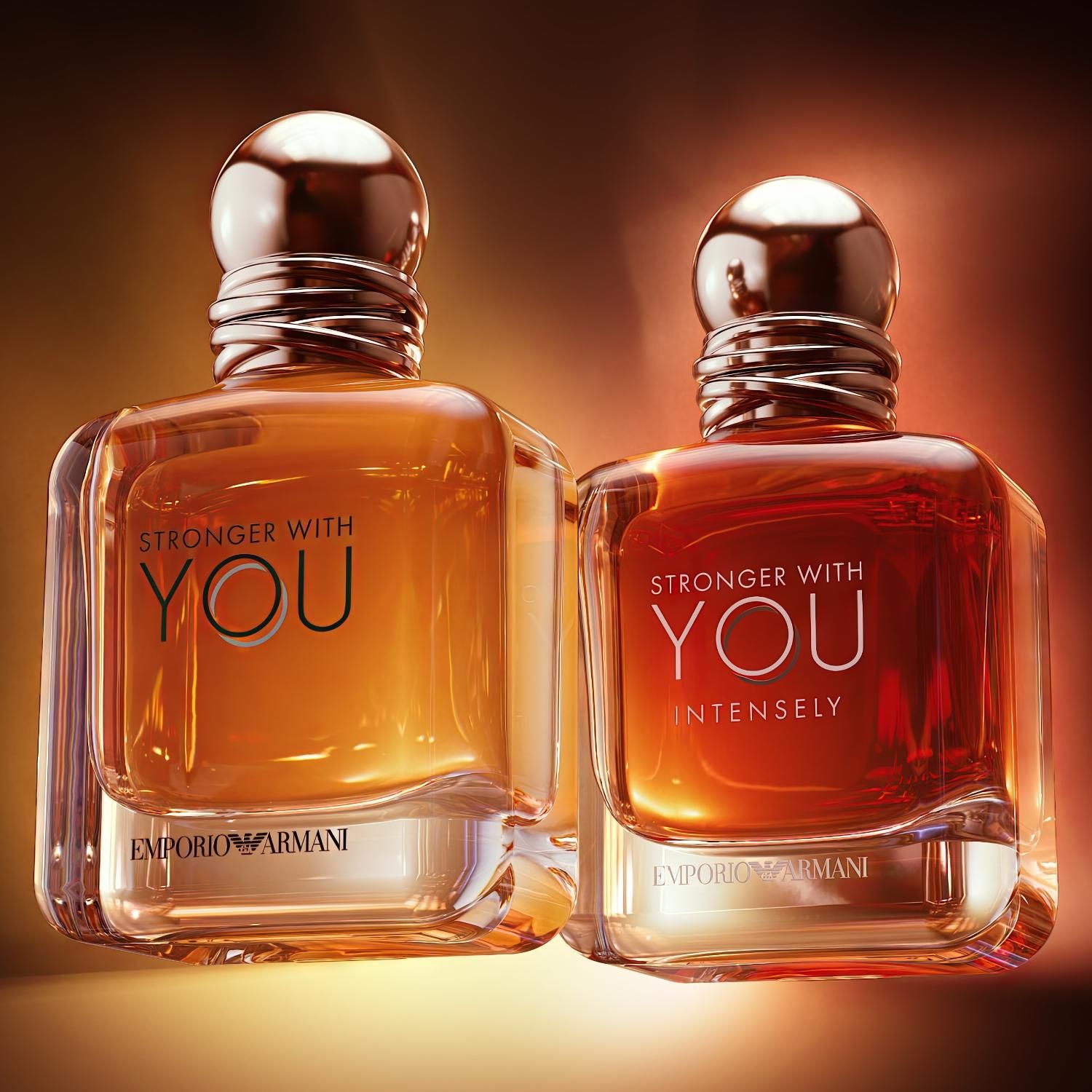GIORGIO ARMANI Set Perfume Hombre Stronger With You Intensely EDP