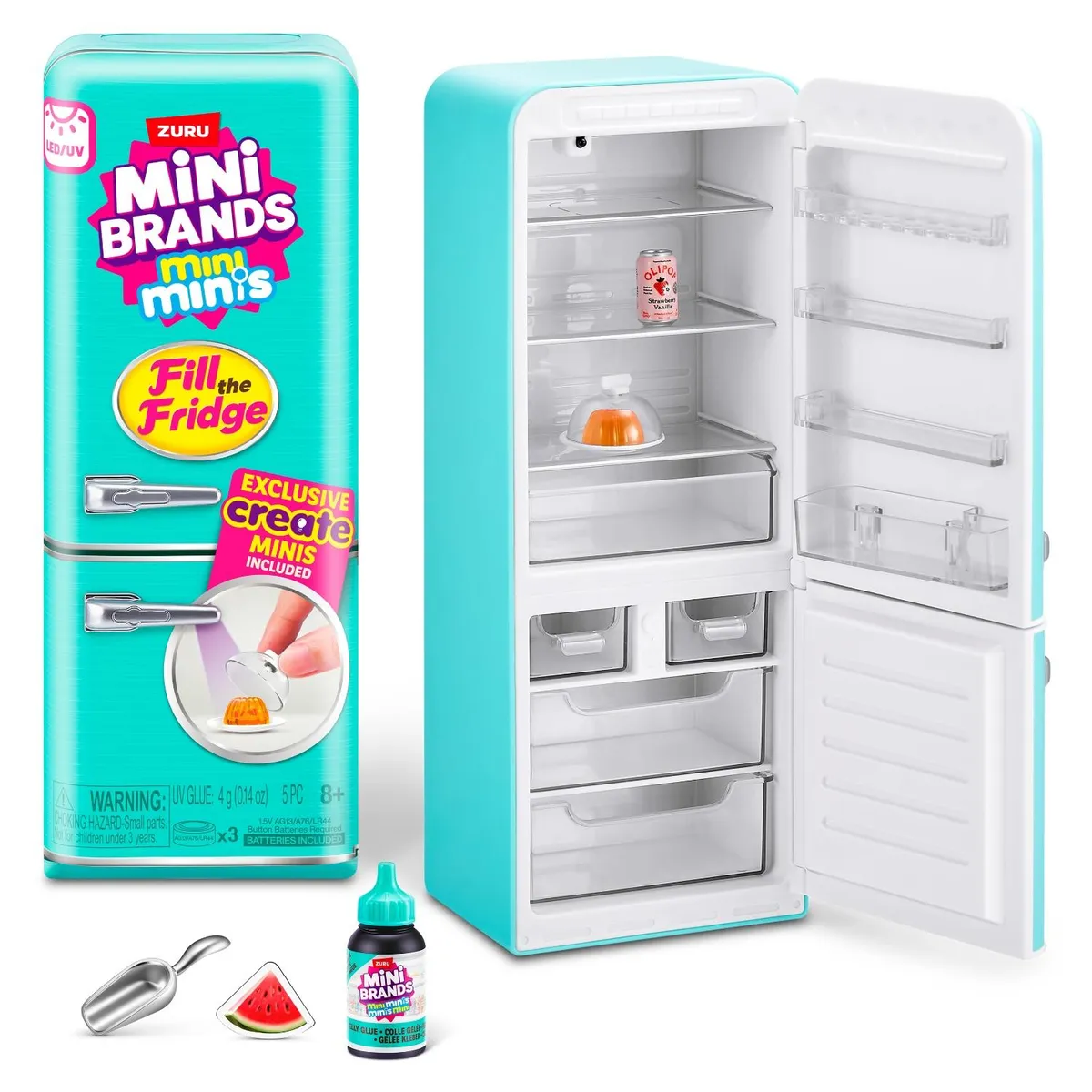 MINI BRANDS - Playset Refrigerador Mini Brands Fill The Fridge