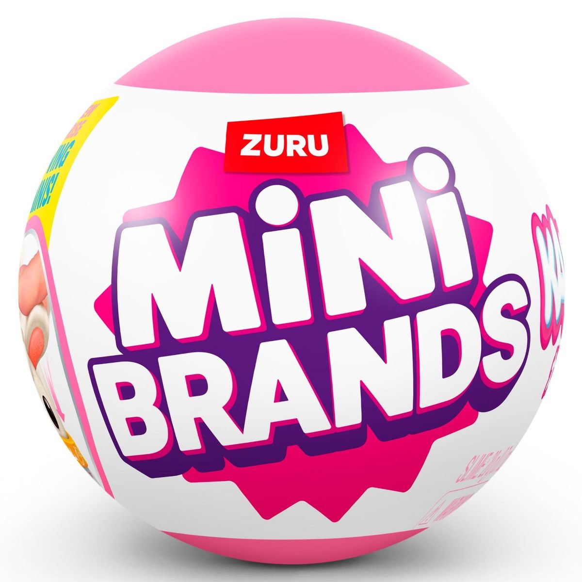  - Bola Mini Brands Con 5 Sorpresas Serie Kawaii De Zuru