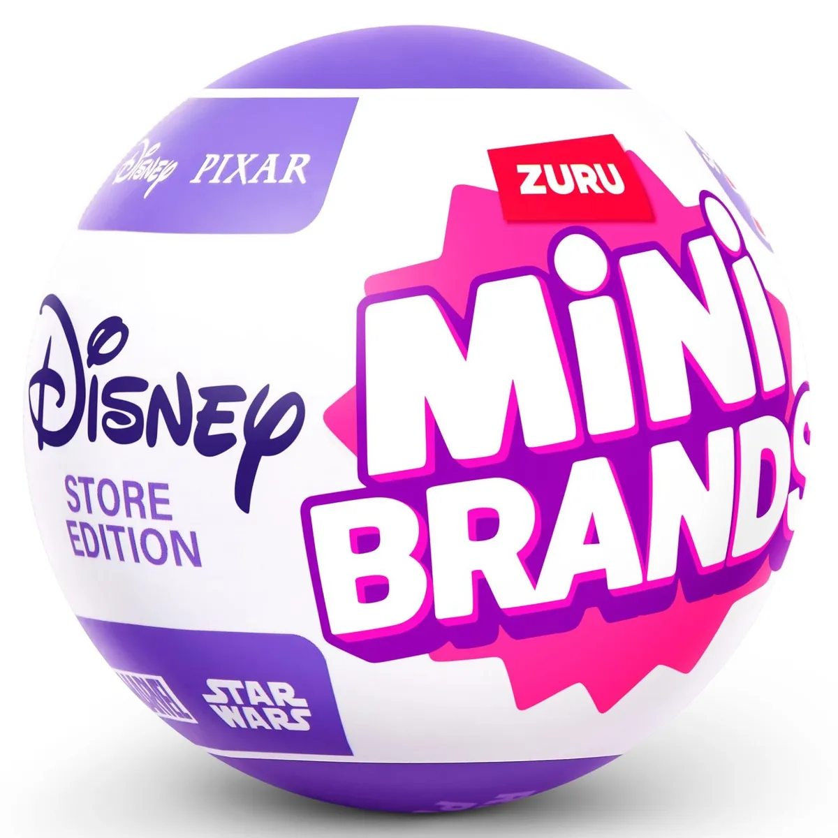  - Bola Mini Brands Con 5 Sorpresas Disney Serie 3