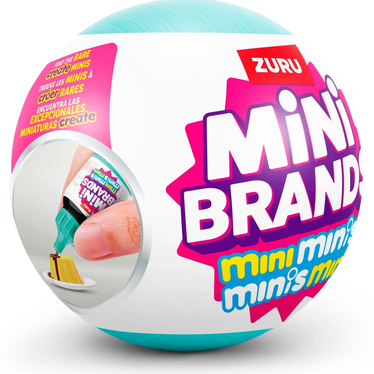 MINI BRANDS Bola Mini Brands Con 5 Sorpresas Fill The Fridge